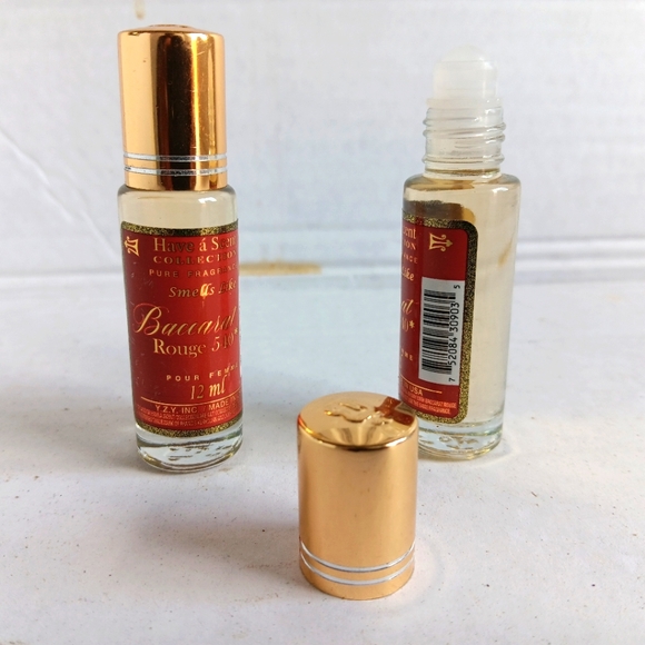 Baccarat Other - x2 Pure Fragrance Oil Inspired By Bacrat Rouge Men/Women 12ml Roll-On